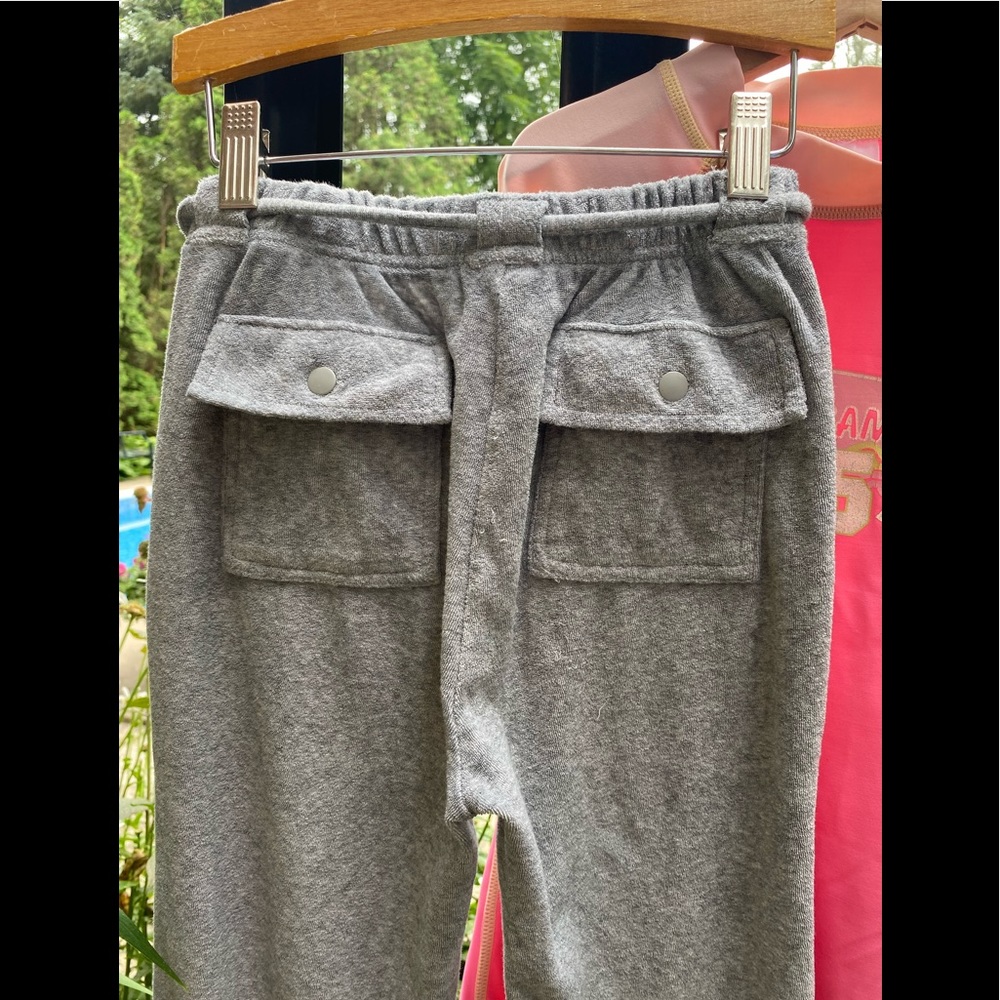Gap Kid’s light grey, soft terry, lounge pant